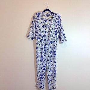 Darling London Blue Pant suit Size 6 NWT
